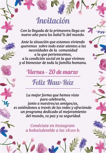 La comunidad bahai de Telde celebra el año nuevo (Foto TA)